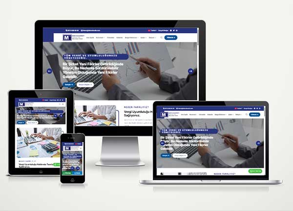 SMMM - YMM Muhasebe Ofisi Web Site Paketi